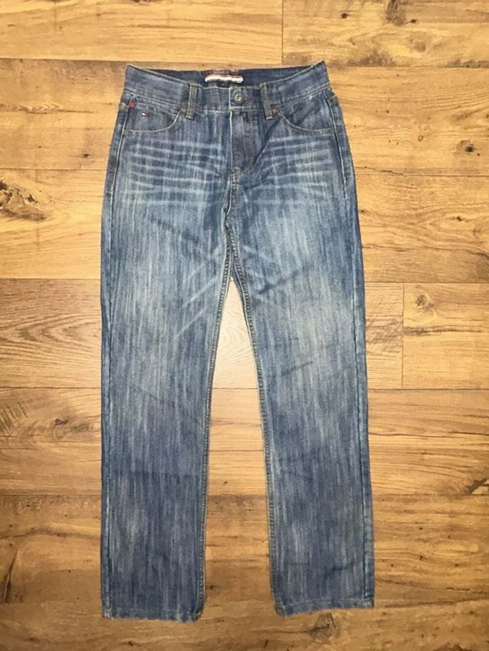 Tommy Hilfiger Revolution Boys Blue Denim Jeans Size 14